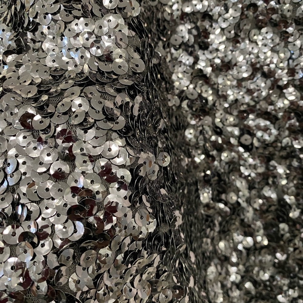Amber Blue Black‎ Sequin Dress Size XL - Picture 2 of 9